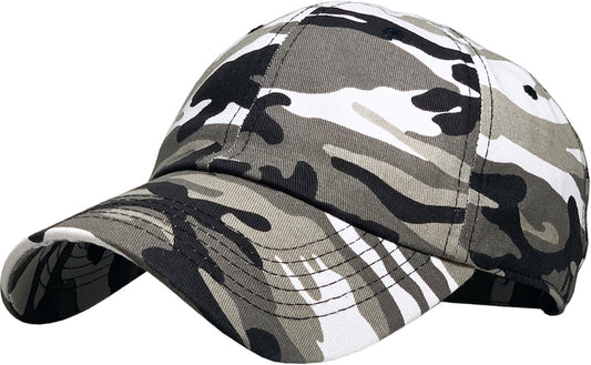 PLAIN BLANK CLASSIC LOW PROFILE COTTON BASEBALL CAP